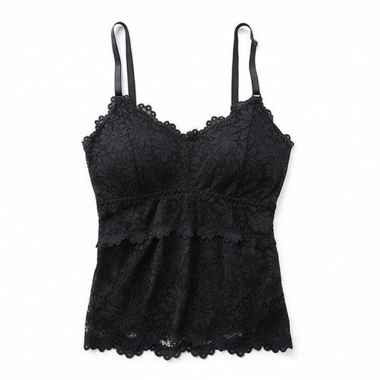 Floral Lace Wire-Free Bralette Sheyln