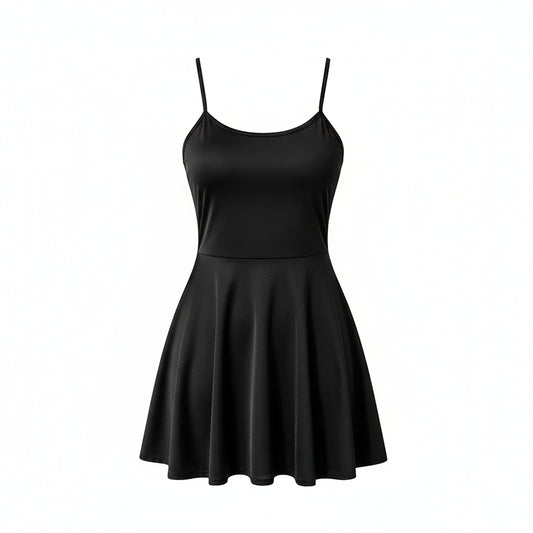 Pleated Micro Mini Dress