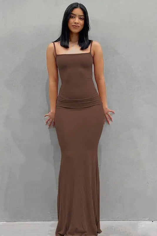 Flow Sculpt Maxi Dress Sheyln