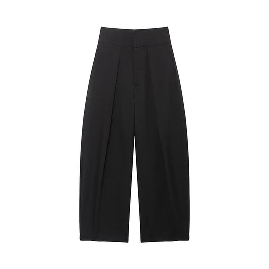 Pleated Wide Leg Trouser Sheyln
