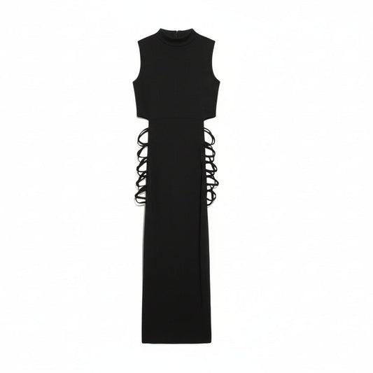 Criss Cross Cut Out Bodycon Dress