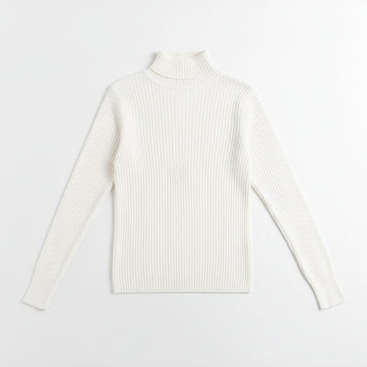 Elegant Knit Turtleneck Pullover – Slim Fit Sheyln
