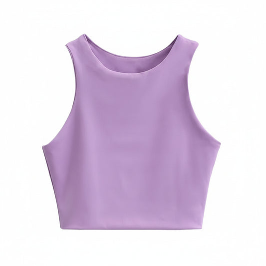 Sleeveless Slim Tank Top