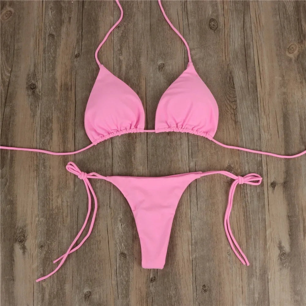 Halter Bikini Set Sheyln