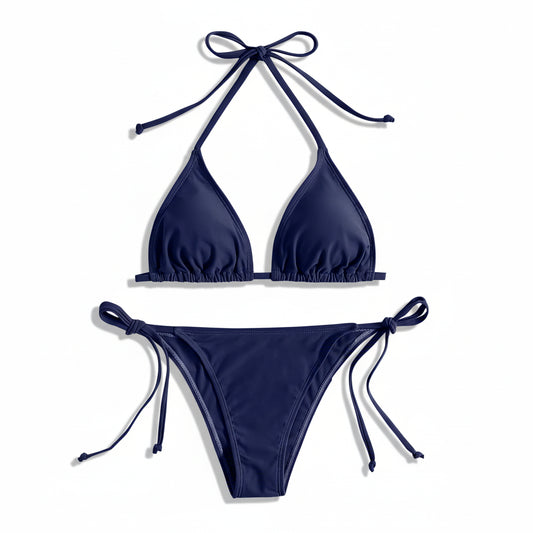 Triangle Thong Bikini Set