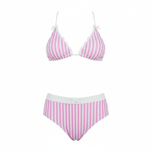 Vintage Halter Bikini & Shorts Set Sheyln