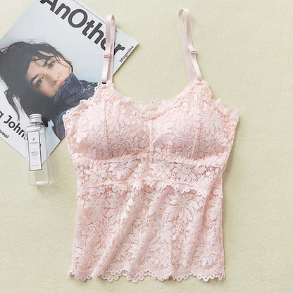 Floral Lace Wire-Free Bralette Sheyln