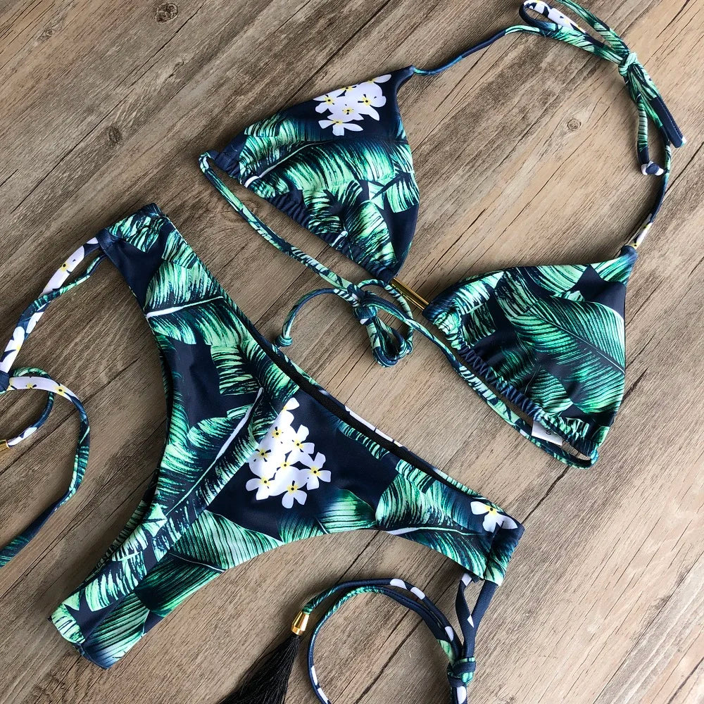 Tropical Bikini Set Sheyln