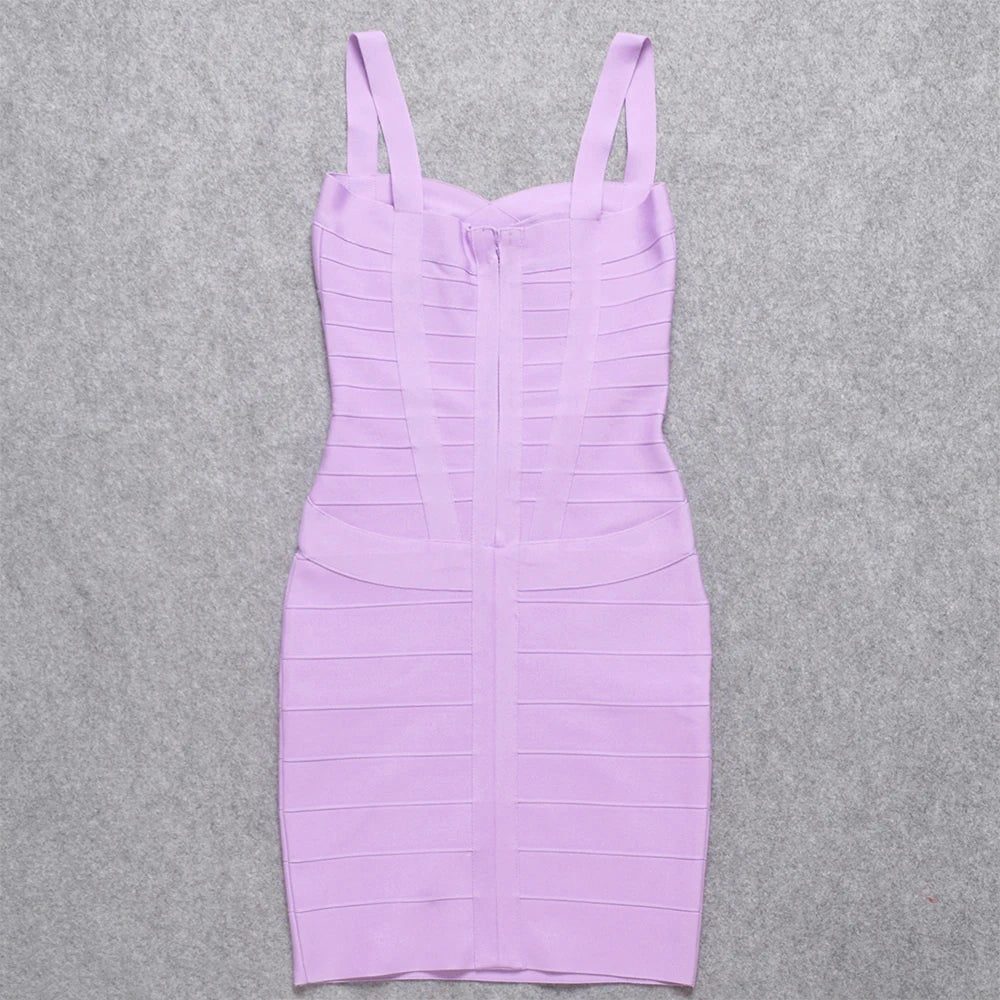 Bandage Bodycon Mini Dress