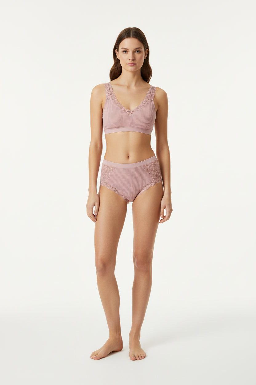 Low-Rise Lace Trim Briefs 3-Pack Sheyln