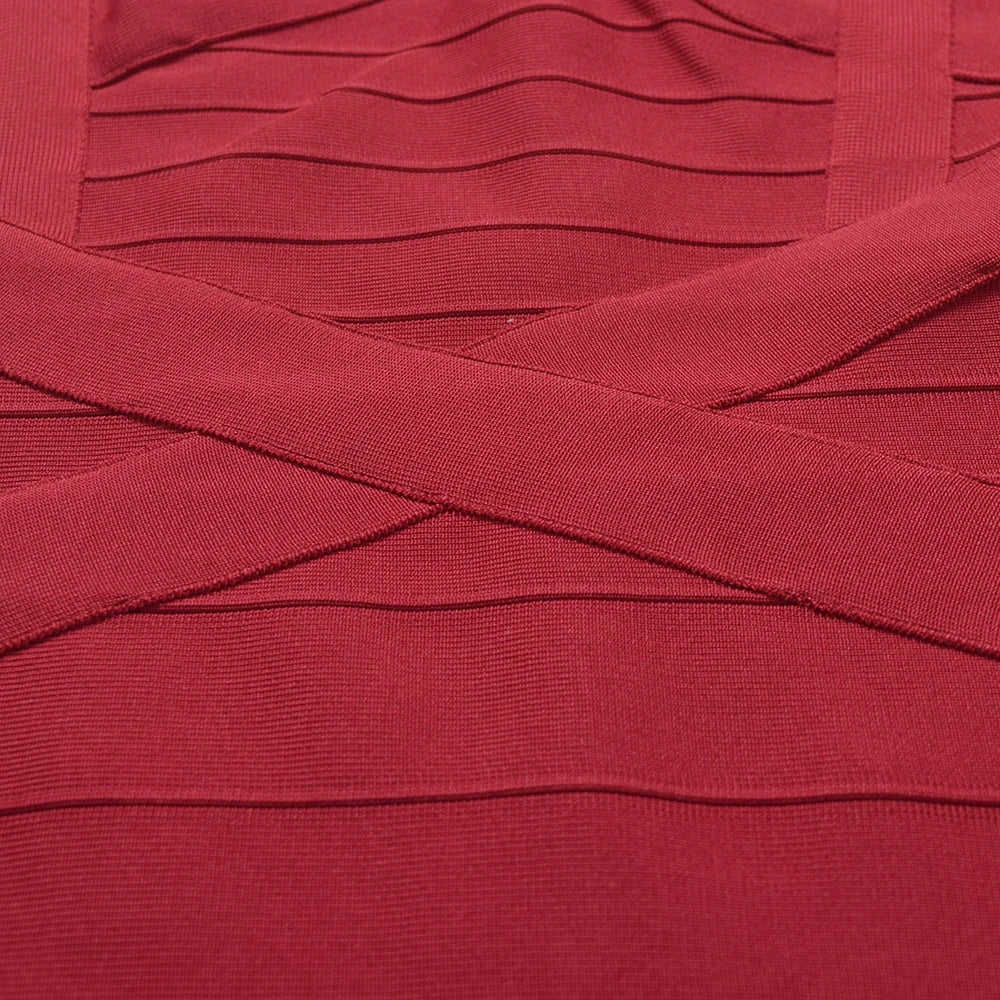 Bandage Bodycon Mini Dress