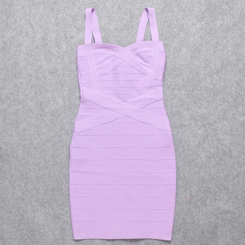 Bandage Bodycon Mini Dress