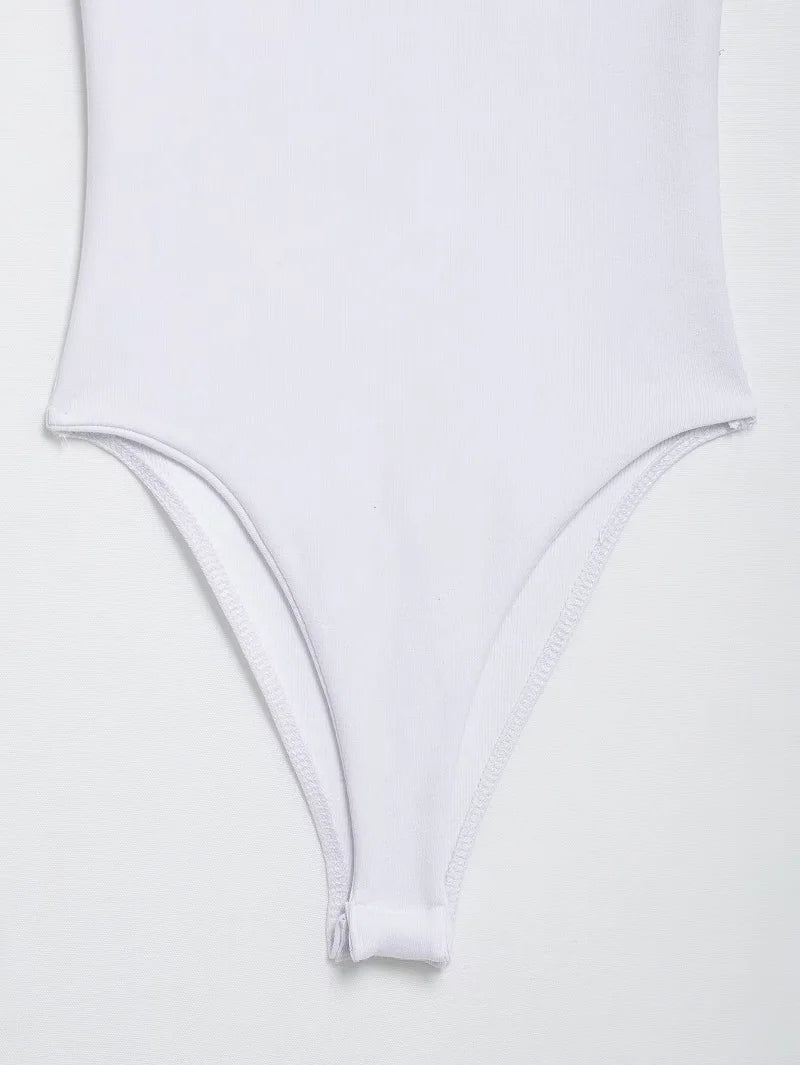 Slip Bustier Backless Bodysuit Sheyln