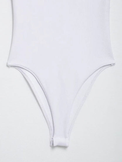 Slip Bustier Backless Bodysuit Sheyln