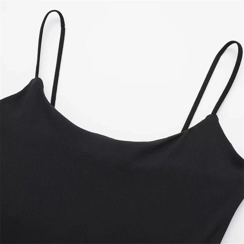 Backless Fitted Bodysuit Sheyln