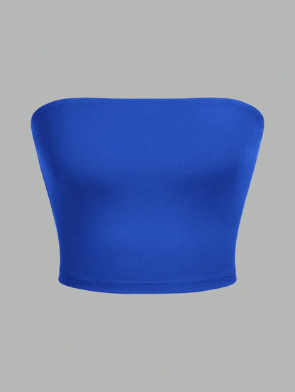 Strapless Crop Vest Sheyln