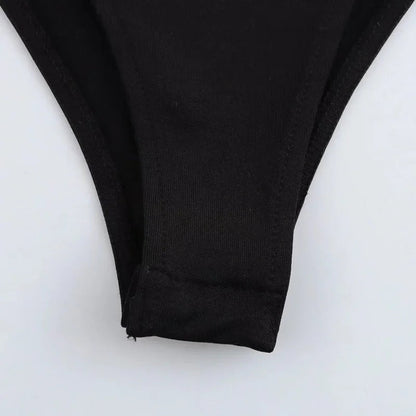 Bustier Long Sleeve Bodysuit Sheyln