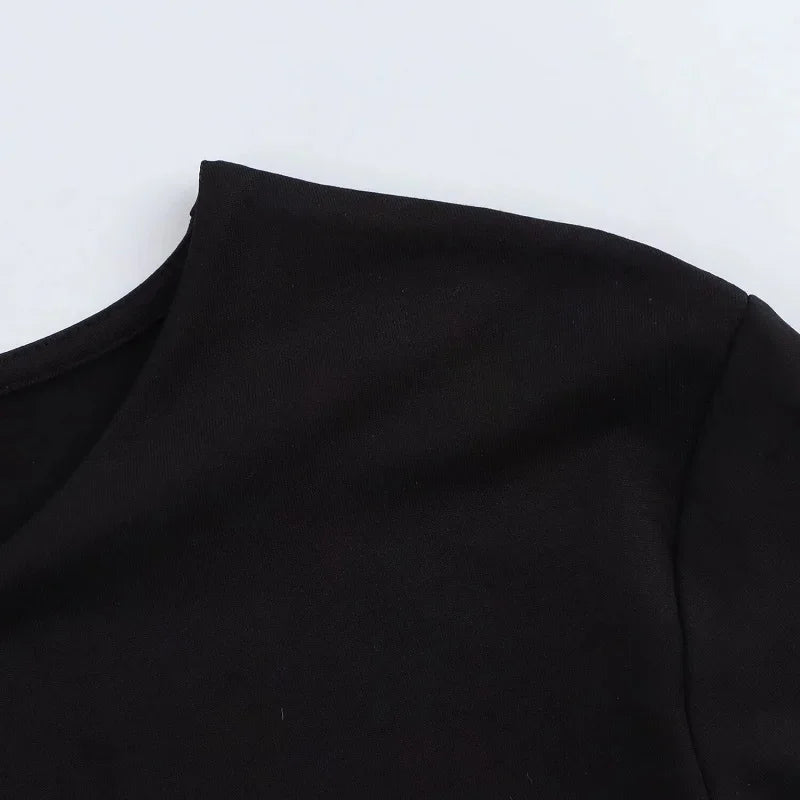 Bustier Long Sleeve Bodysuit Sheyln