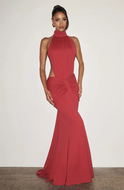 Luxe Backless Maxi Dress Sheyln