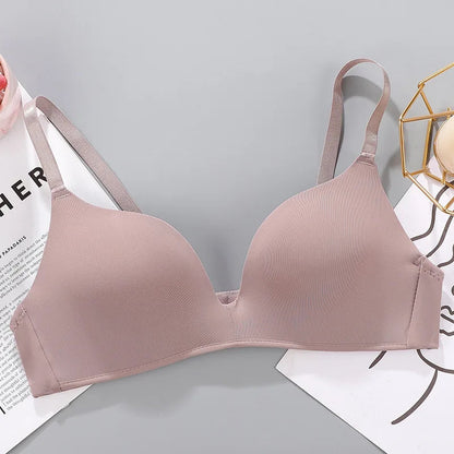 Seamless Wire-Free Push Up Bra Sheyln