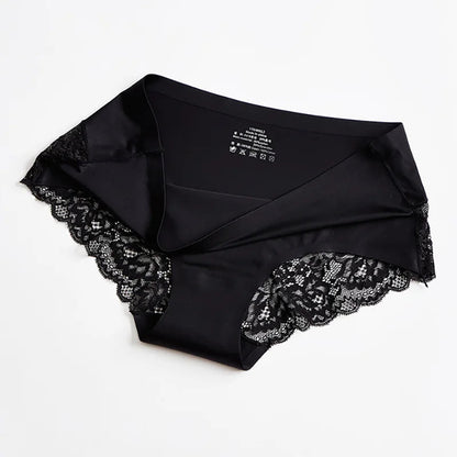 Satin Lace Briefs 3-Pack Sheyln