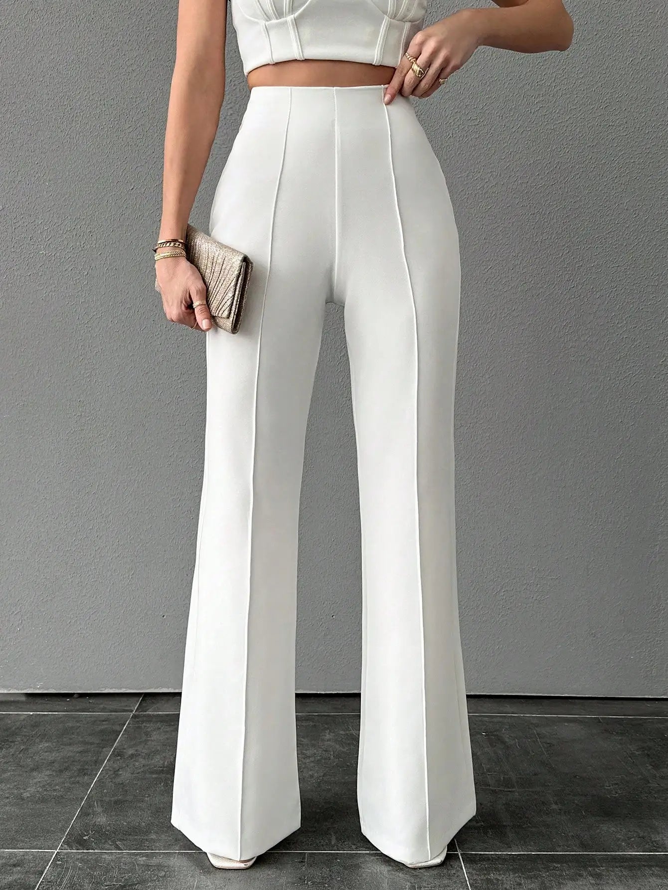 Flared Seam Trouser
