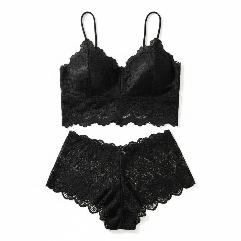 Lace Bra & Panty Set Sheyln