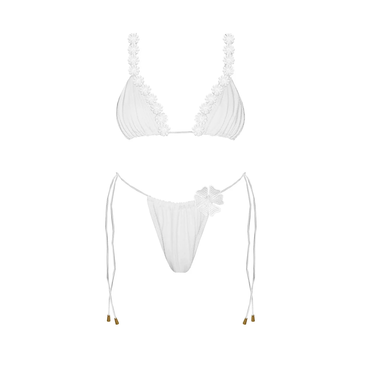Shiny Diamond Halter Bikini Set Sheyln