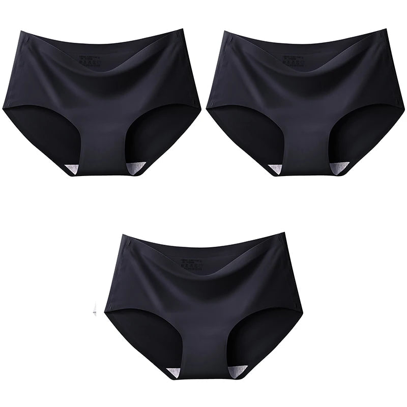 Ice Silk Seamless Briefs 3-Pack Sheyln