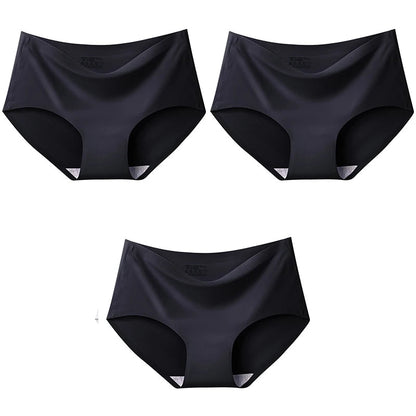 Ice Silk Seamless Briefs 3-Pack Sheyln