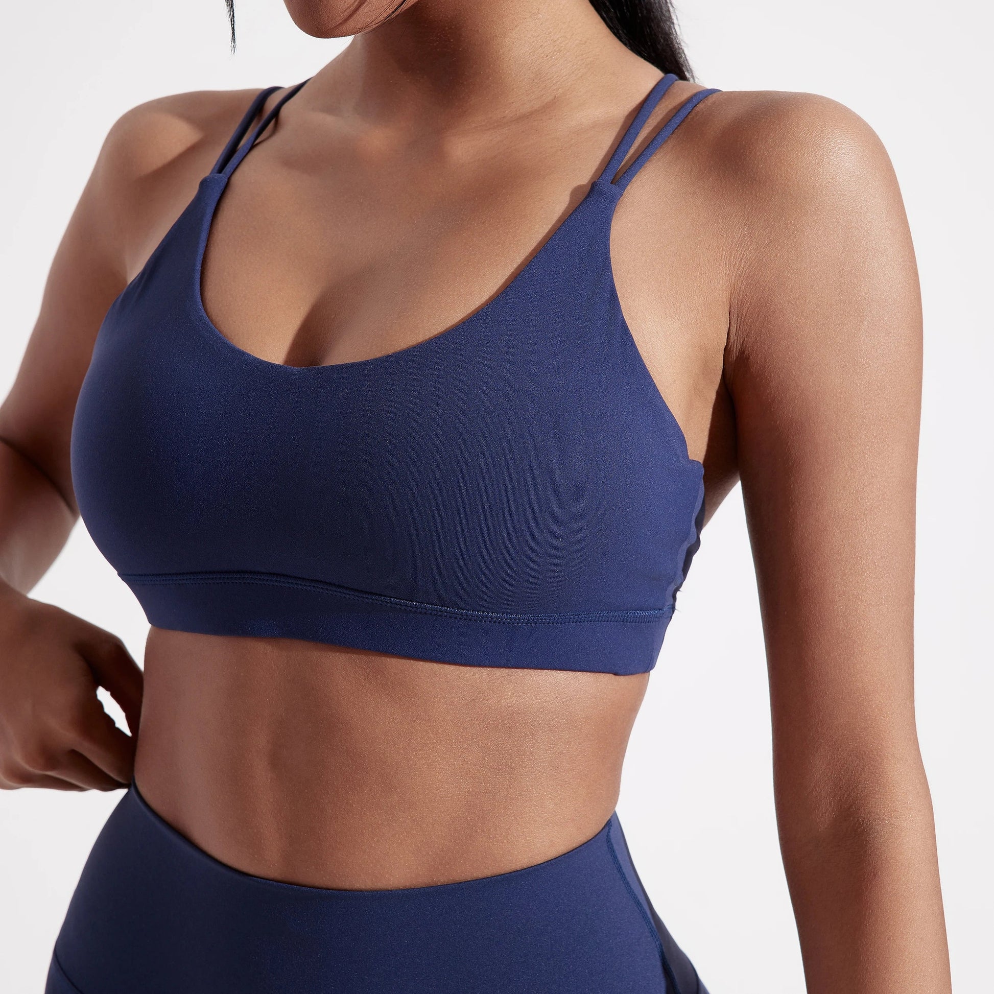 Cross-Back High Support Sports Bra Sheyln