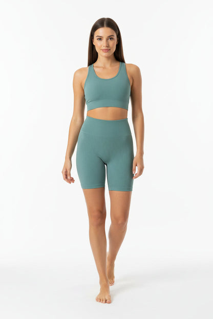 Seamless High Waist Sports Shorts Sheyln