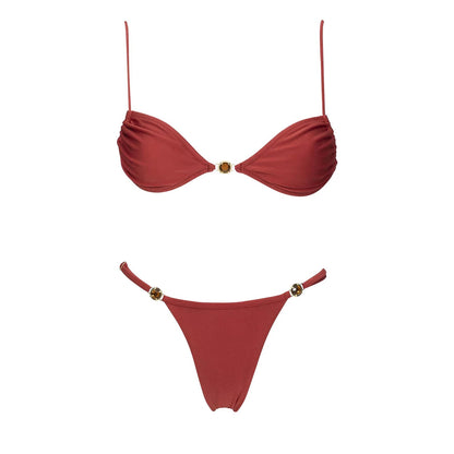 Shiny Diamond Halter Bikini Set Sheyln