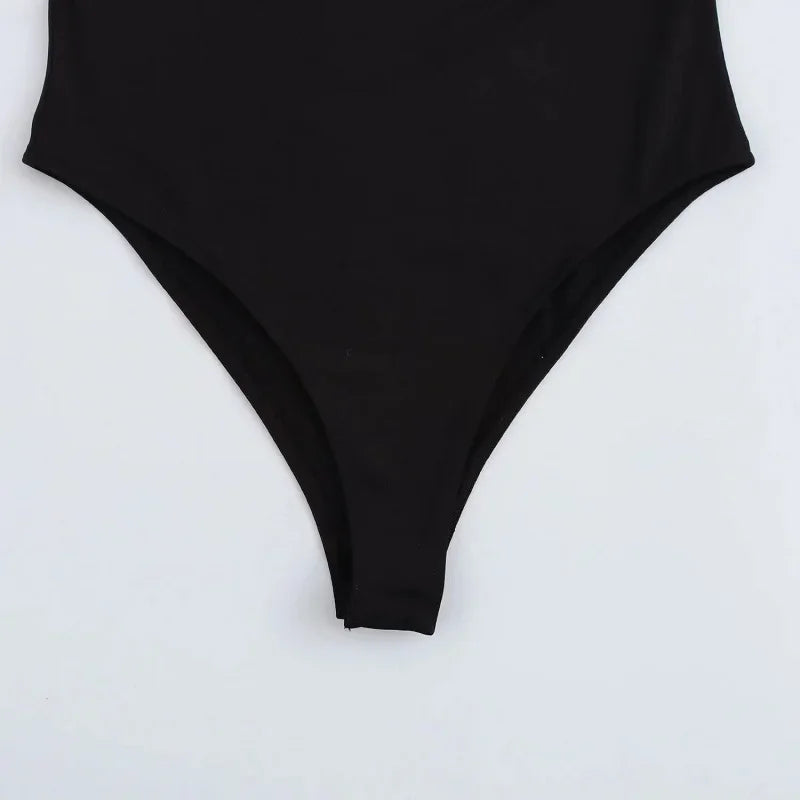 Bustier Long Sleeve Bodysuit Sheyln