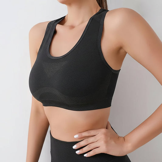 BreatheFlow Seamless Sports Bra