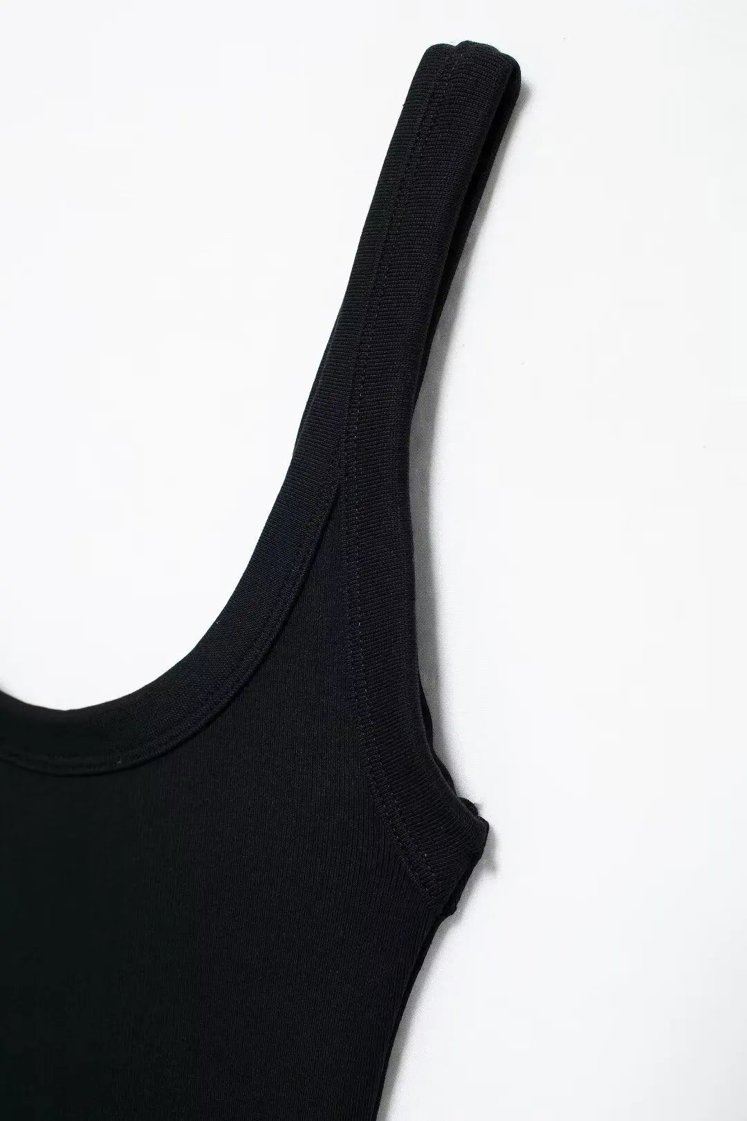 Ribbed Snap-Button Bodysuit Sheyln