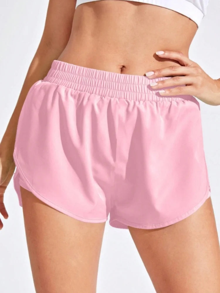 High Waist Yoga Shorts Sheyln