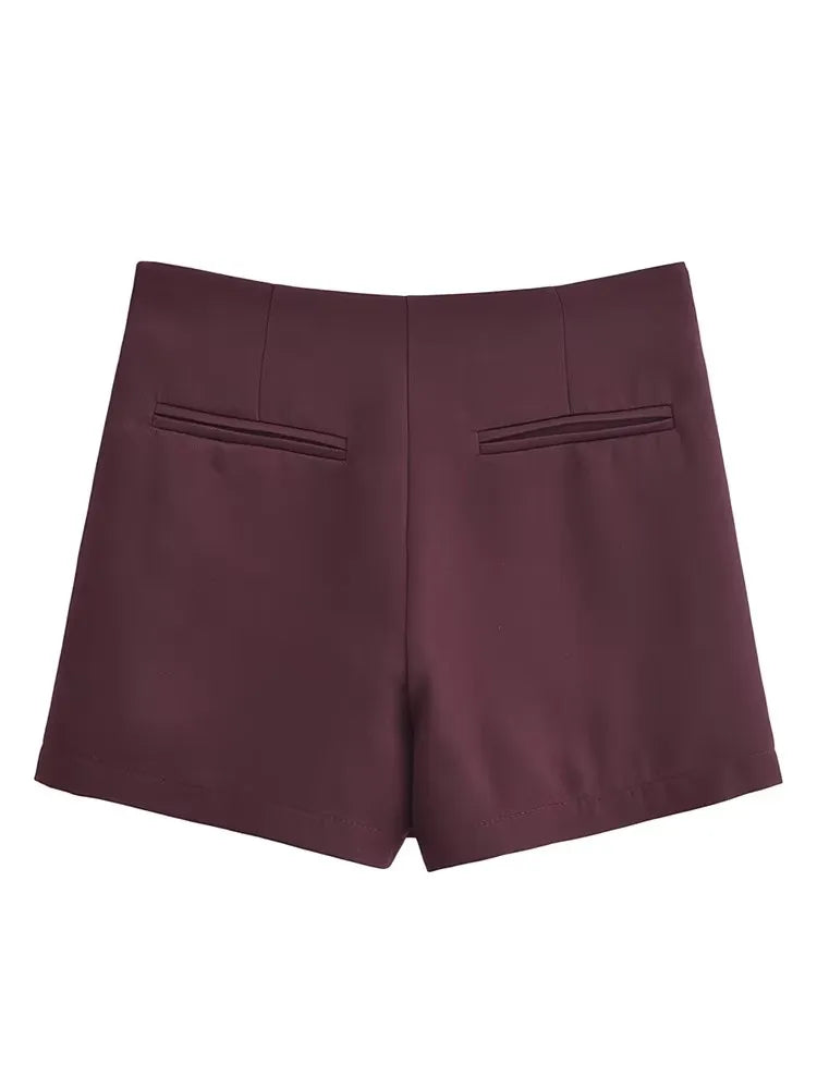 High-Waist Mini Skort Sheyln