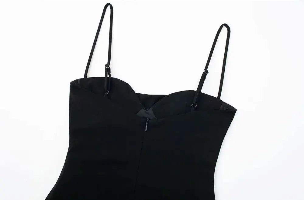 Sweetheart Draped Backless Bodysuit Sheyln