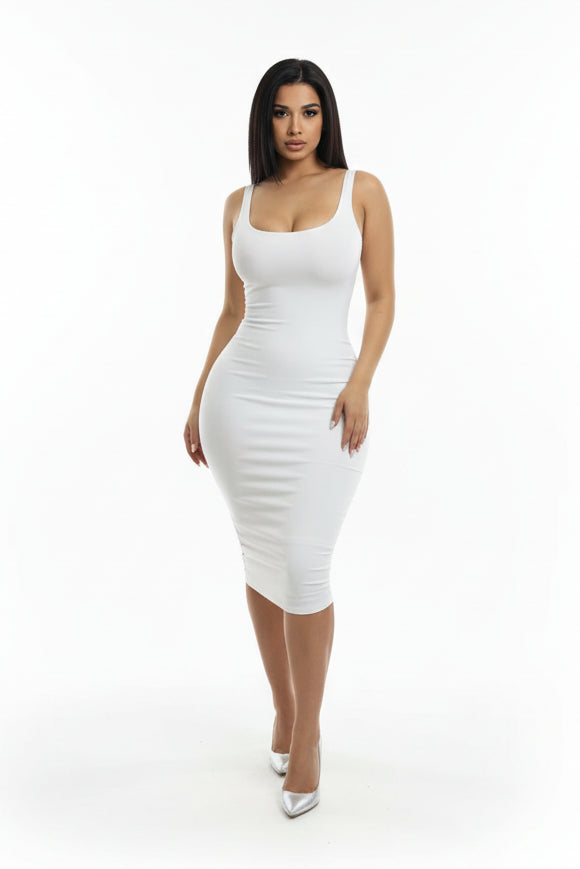 Summer Tank Midi Dress Sheyln