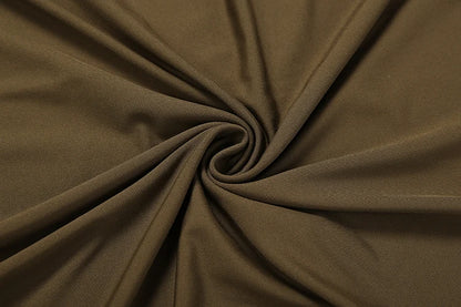 Luxe Backless Patchwork Dress