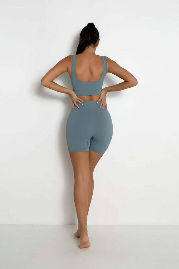 Seamless High Waist Sports Shorts Sheyln