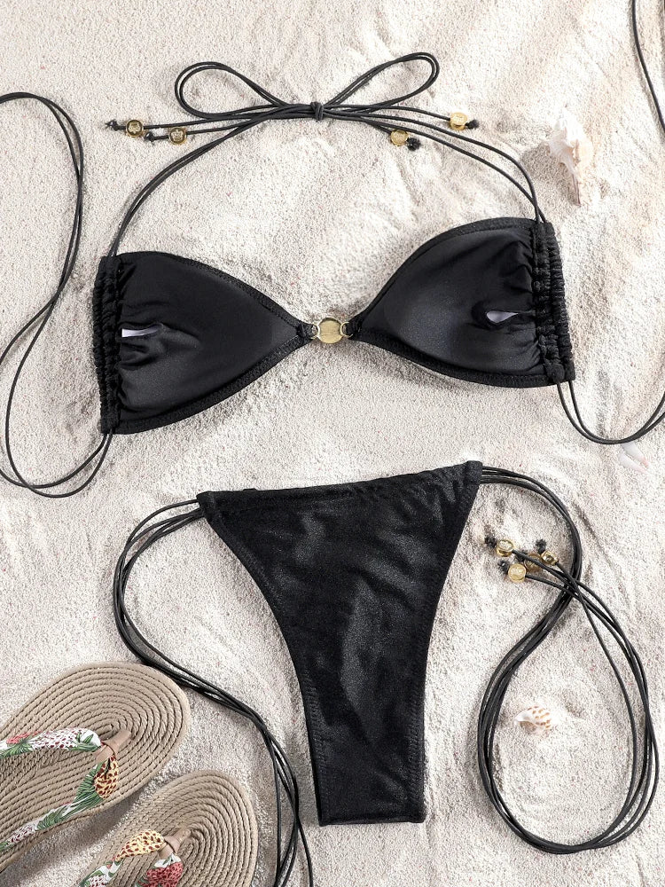 Push-Up Two-Piece Bikini Set Sheyln