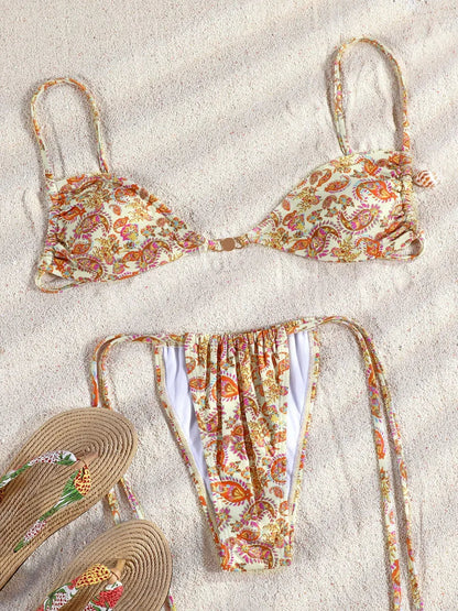 Push-Up Two-Piece Bikini Set Sheyln