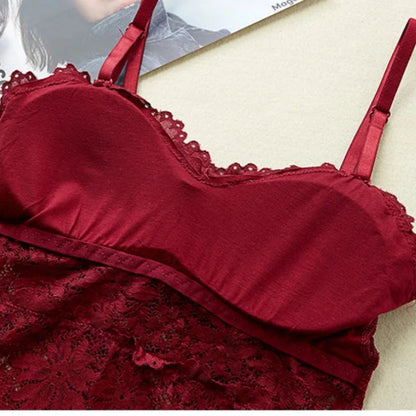 Floral Lace Wire-Free Bralette Sheyln