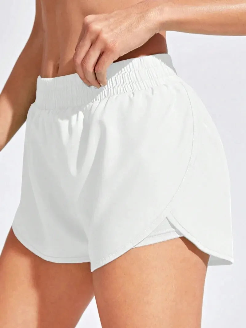 High Waist Yoga Shorts Sheyln
