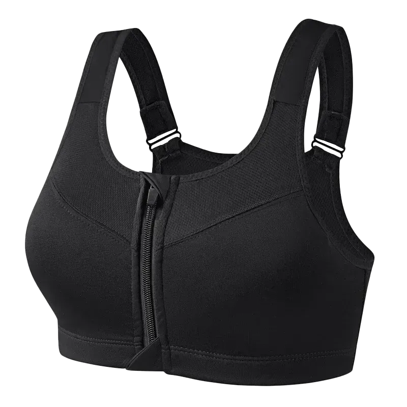 FlexMotion Zip Sports Bra Sheyln