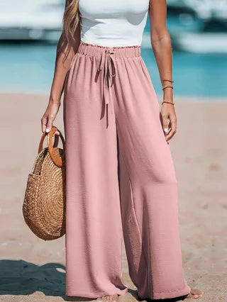 Relaxed Wide Leg Pant