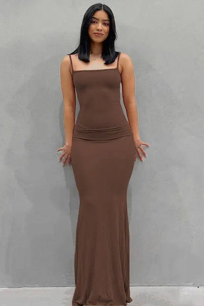 Flow Sculpt Maxi Dress Sheyln