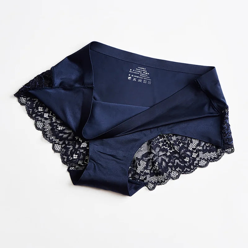 Satin Lace Briefs 3-Pack Sheyln